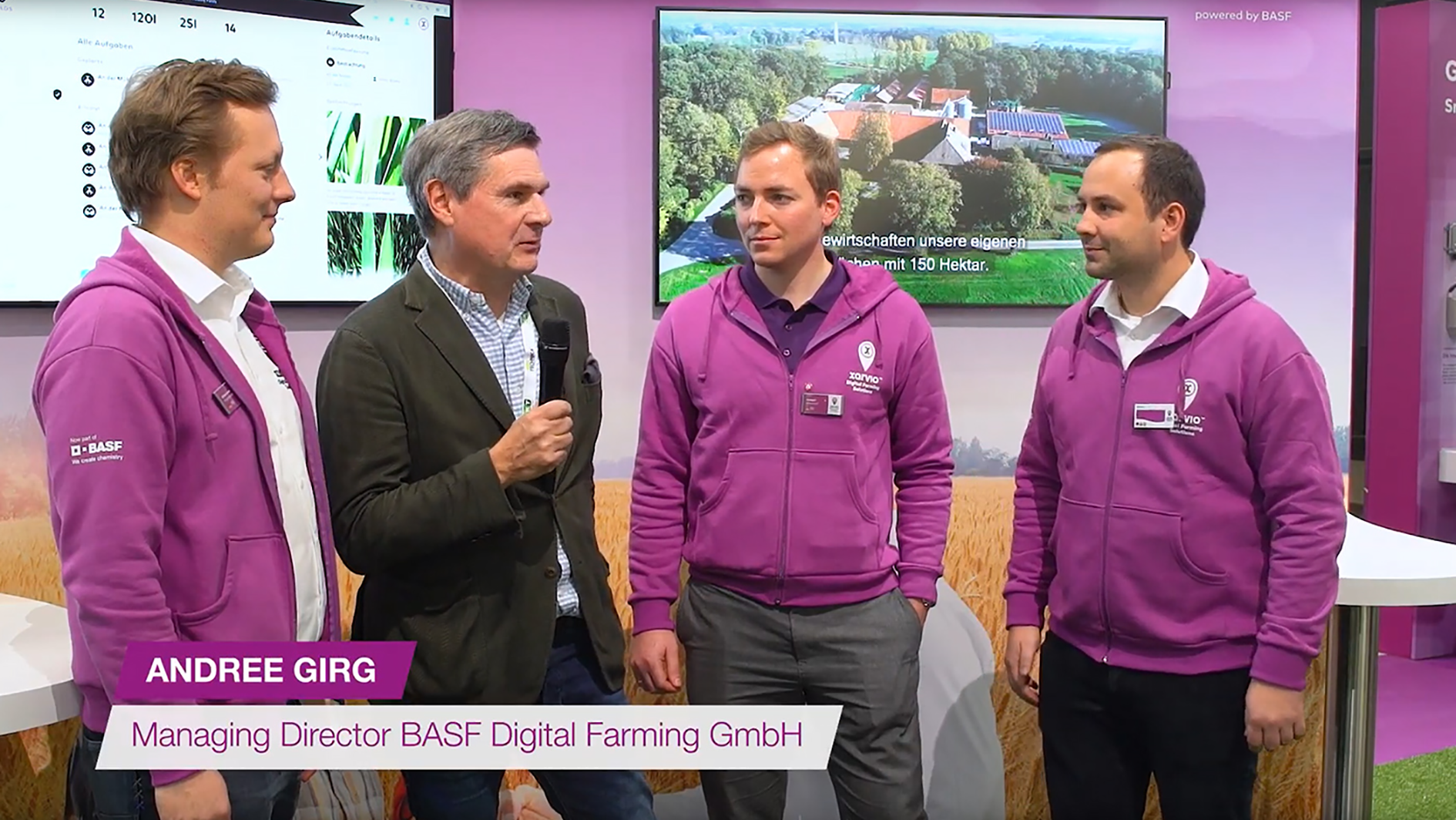 xarvio at Agritechnica 2019 - Evaluation interview