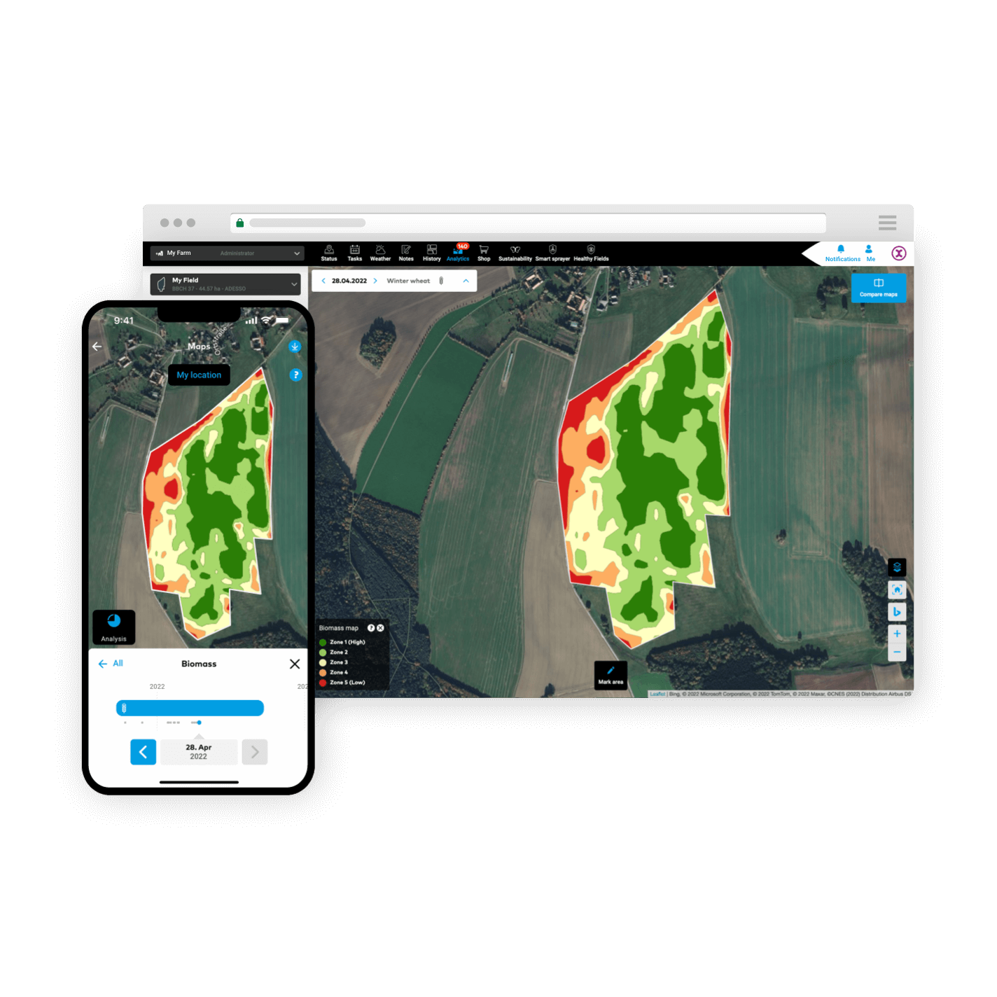 xarvio® FIELD MANAGER - Field Monitor