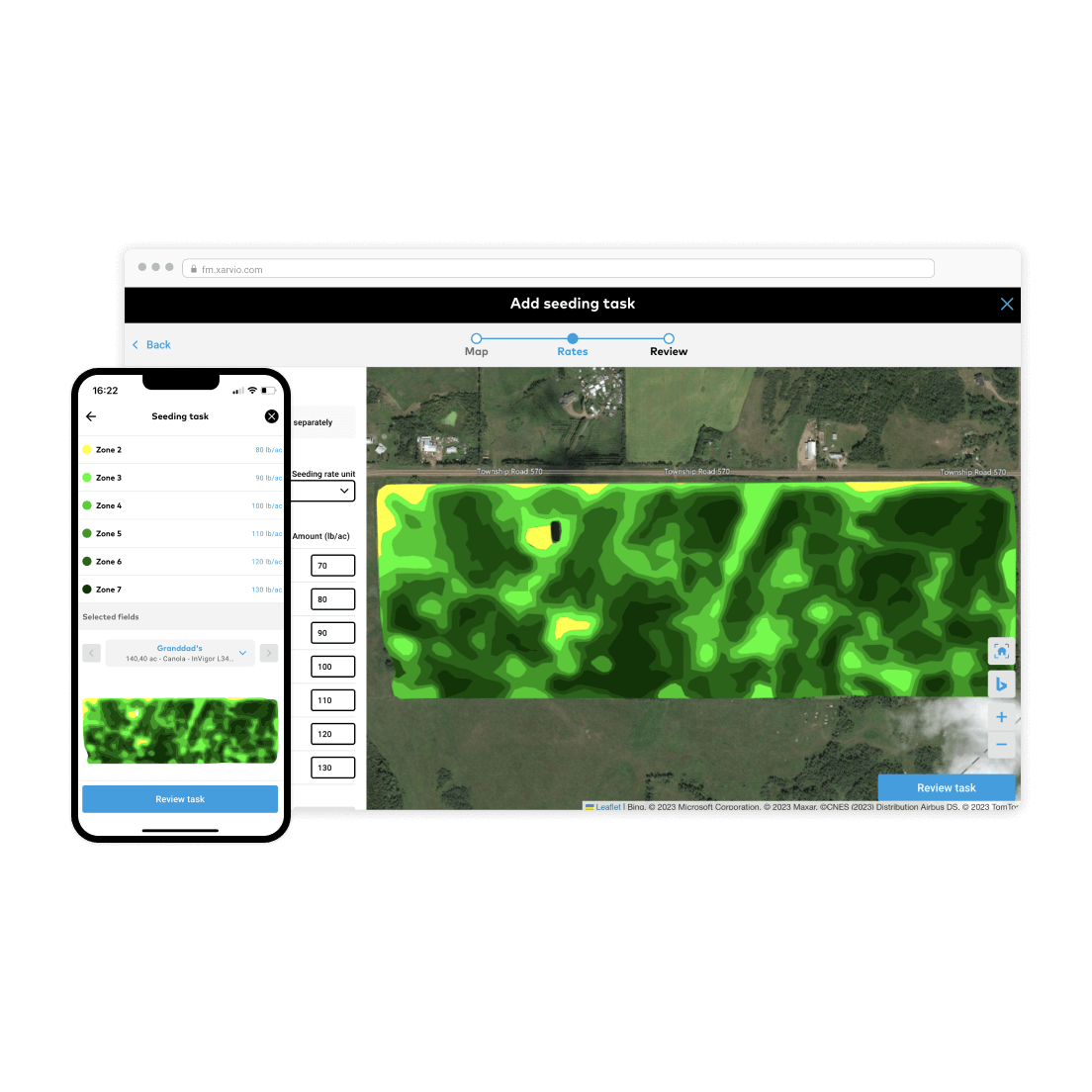 xarvio® FIELD MANAGER - Seeding