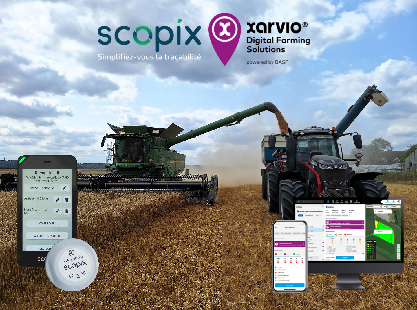 SCOPIX et xarvio