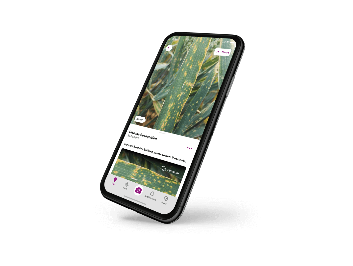 SCOUTING smartphone