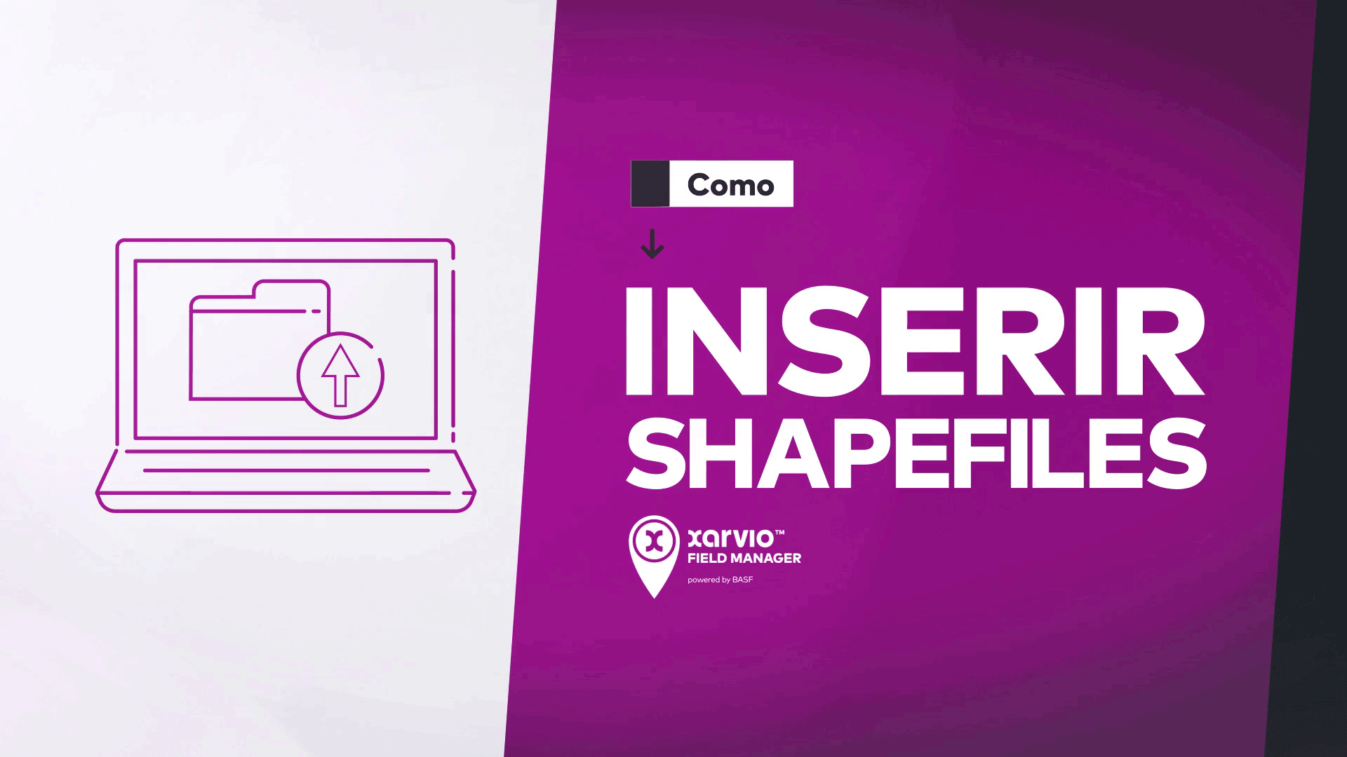 Como inserir shapefiles no xarvio FIELD MANAGER