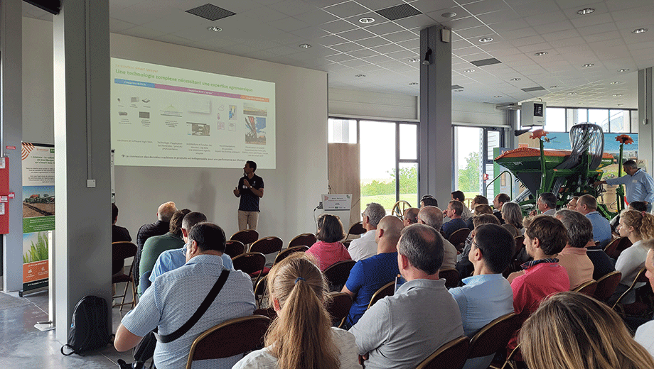 Première présentation du Smart Sprayer en France